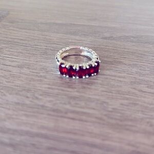 Jai Garnet Band Ring / Size 5